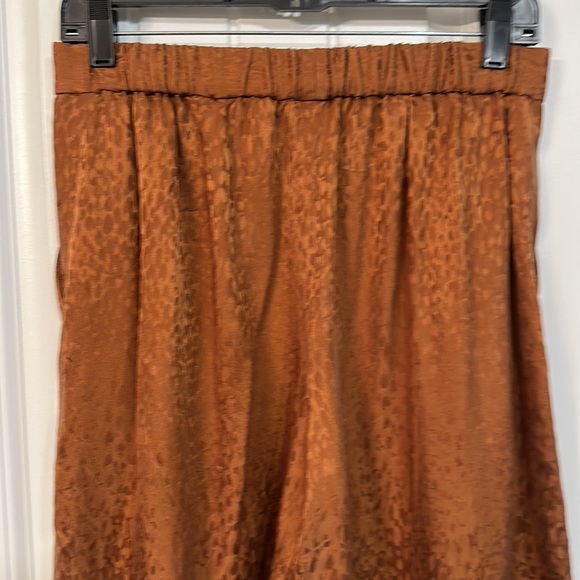 ALC Jameson Silk Cropped Culottes Animal Print Size 4 - Picture 8 of 13